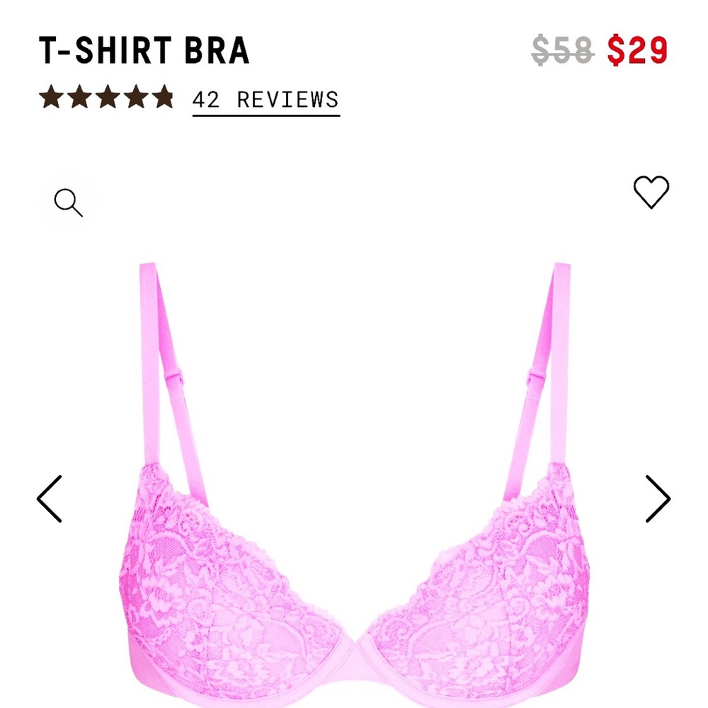 I’m selling 4 Skims bras together as a bundle, all 36DD (36E). Colors as shown. - Picture 8 of 16